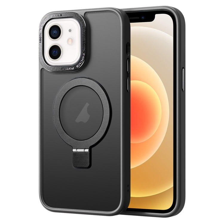 Custodia per telefono con supporto magnetico Skin Feel MagSafe, For iPhone 12 Pro, For iPhone 12, For iPhone 11 Pro Max, For iPhone 11