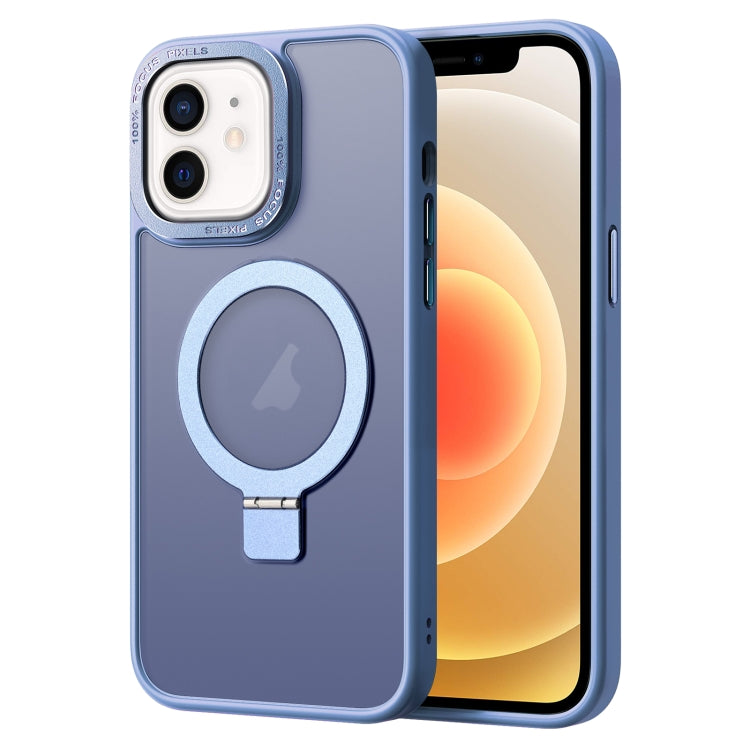 Custodia per telefono con supporto magnetico Skin Feel MagSafe, For iPhone 12 Pro, For iPhone 12, For iPhone 11 Pro Max, For iPhone 11
