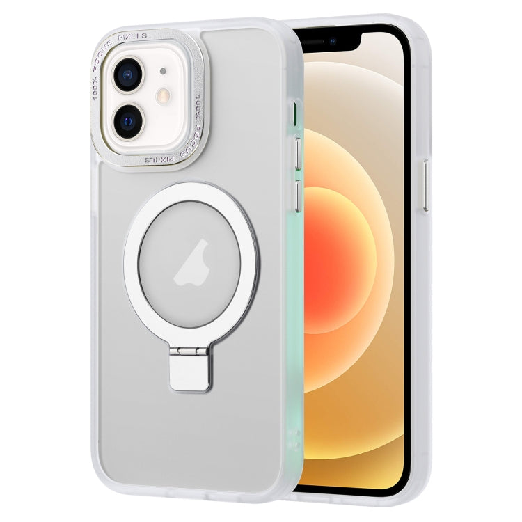 Custodia per telefono con supporto magnetico Skin Feel MagSafe, For iPhone 12 Pro, For iPhone 12, For iPhone 11 Pro Max, For iPhone 11