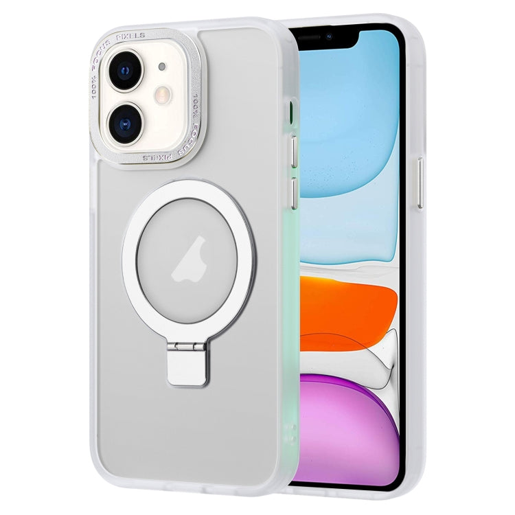 Custodia per telefono con supporto magnetico Skin Feel MagSafe, For iPhone 12 Pro, For iPhone 12, For iPhone 11 Pro Max, For iPhone 11