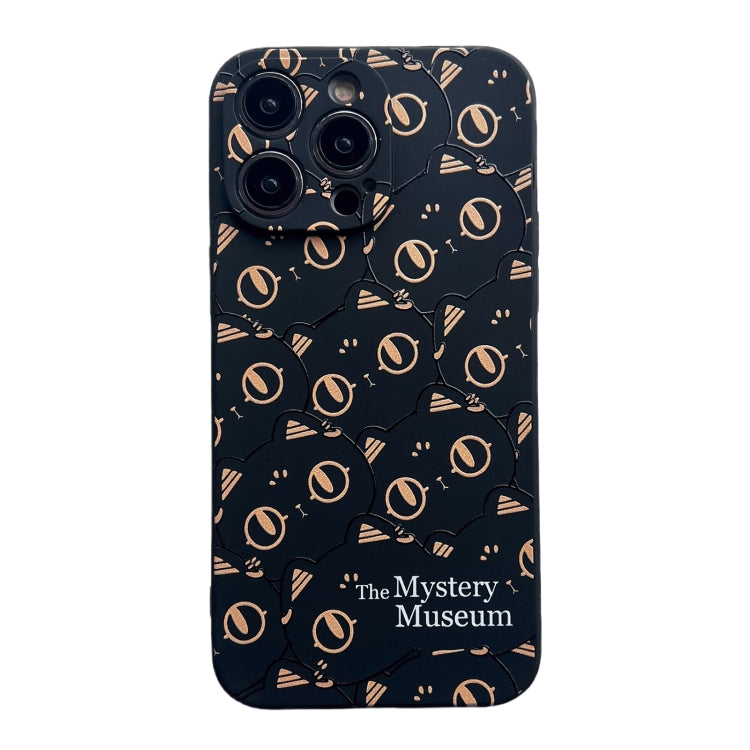 Custodia per telefono con bordo dritto in silicone liquido, For iPhone SE 2022 / 2020 / 7 / 8, For iPhone 7 Plus / 8 Plus