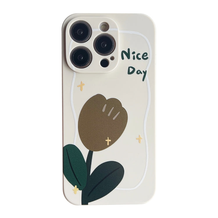 Custodia per telefono con bordo dritto in silicone liquido, For iPhone SE 2022 / 2020 / 7 / 8, For iPhone 7 Plus / 8 Plus