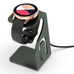 Supporto di ricarica per orologio in metallo in lega di alluminio senza caricatore, For Samsung Galaxy Watch4 / Watch3 / Active2 / Active, For Samsung Galaxy Watch5 / Watch5 Pro, For Google Pixel Watch