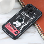 Custodia per cellulare con bordo dritto in silicone modello astronauta, For iPhone 13 Pro Max, For iPhone 12, For iPhone 12 Pro