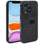 Custodia per cellulare con bordo dritto in silicone modello astronauta, For iPhone 12 Pro Max, For iPhone 11, For iPhone 11 Pro