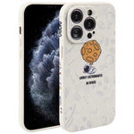 Custodia per cellulare con bordo dritto in silicone modello astronauta, For iPhone 11 Pro Max, For iPhone X / XS, For iPhone XS Max