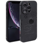 Custodia per cellulare con bordo dritto in silicone modello astronauta, For iPhone XR, For iPhone SE 2022 / 2020 / 7 / 8, For iPhone 7 Plus / 8 Plus
