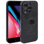 Custodia per cellulare con bordo dritto in silicone modello astronauta, For iPhone XR, For iPhone SE 2022 / 2020 / 7 / 8, For iPhone 7 Plus / 8 Plus