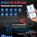 KONNWEI BK200 6V/12V/24V Tester batteria per auto Bluetooth