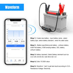 KONNWEI BK200 6V/12V/24V Tester batteria per auto Bluetooth