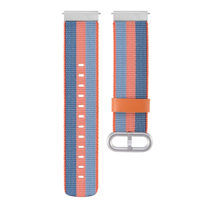 Per cinturino da polso di ricambio in nylon Garmin Vivoactive 3 con fibbia