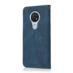 Custodia per telefono in pelle con cuciture a due colori, For Nokia 6.2 / 7.2, For Nokia G10 / G20 / 6.3, For Nokia X10 / X20