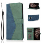 Custodia per telefono in pelle con cuciture a due colori, For Nokia 6.2 / 7.2, For Nokia G10 / G20 / 6.3, For Nokia X10 / X20