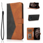 Custodia per telefono in pelle con cuciture a due colori, For Nokia 6.2 / 7.2, For Nokia G10 / G20 / 6.3, For Nokia X10 / X20