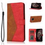 Custodia per telefono in pelle con cuciture a due colori, For Nokia 6.2 / 7.2, For Nokia G10 / G20 / 6.3, For Nokia X10 / X20