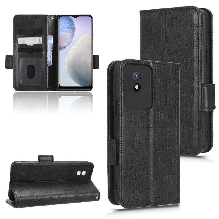 Custodia per telefono in pelle a triangolo simmetrico, For vivo X Note, For vivo Y01 / Y15s 2021, For vivo Y02 4G, For vivo Y35 4G