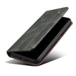 Custodia per telefono in pelle con trama di cavallo pazzo in cera d'olio, For Samsung Galaxy M14