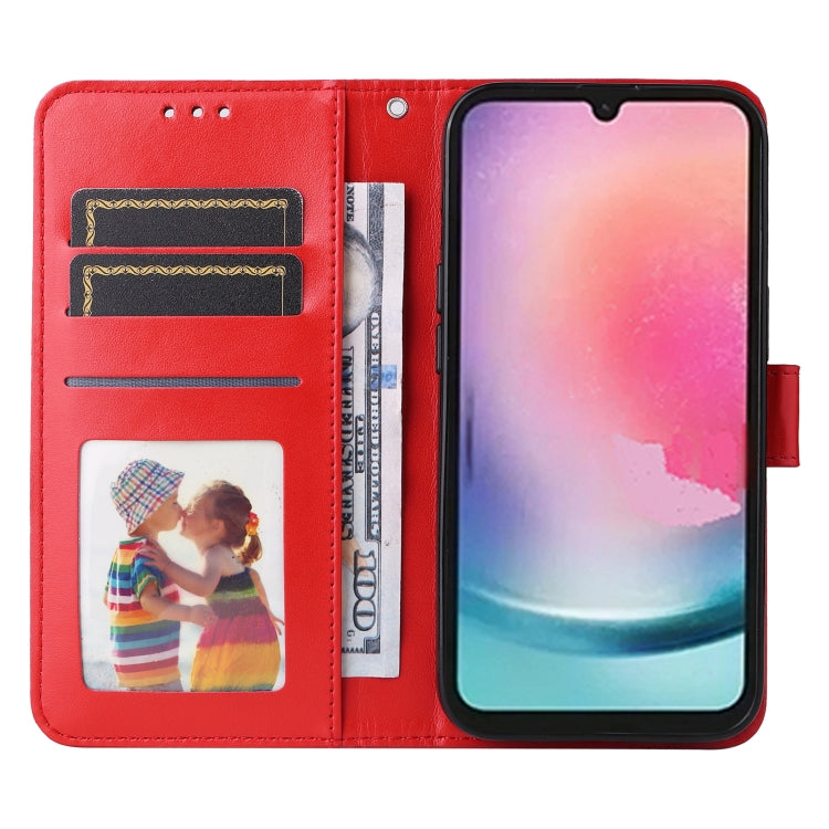 Custodia per telefono in pelle di girasole goffrata, For Samsung Galaxy A24 4G, For Honor X7a, For Honor X8a, For Honor X9a/X40 5G/Magic5 Lite