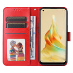 Custodia per telefono in pelle di girasole goffrata, For OPPO Reno8 T 4G, For vivo V25 5G/V25e 4G, For vivo Y02 4G, For Xiaomi Redmi K60/K60 Pro