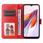 Custodia per telefono in pelle di girasole goffrata, For Xiaomi Redmi 11A 4G/12C