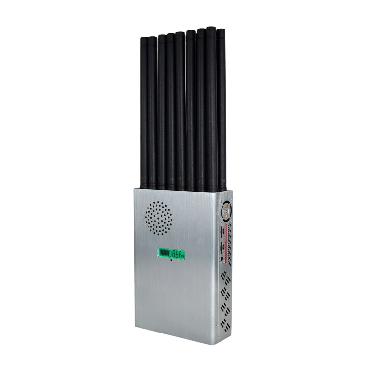 Emittente di disturbo tenuta in mano del segnale del cellulare di frequenza ultraelevata VHF di 18 bande 2G 3G 4G 5G Wi-Fi GPS, JAX-121A-18