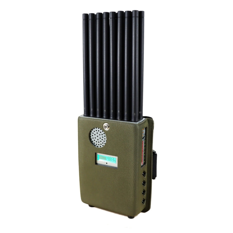 Emittente di disturbo tenuta in mano del segnale del cellulare di frequenza ultraelevata VHF di 18 bande 2G 3G 4G 5G Wi-Fi GPS, JAX-121A-18