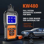 KONNWEI KW 480 Rilevatore di guasti per auto con schermo a colori da 2,8 pollici OBD2, For BMW