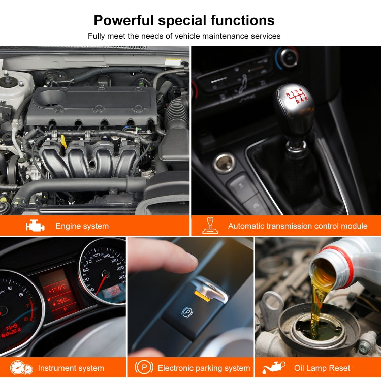 KONNWEI KW 480 Rilevatore di guasti per auto con schermo a colori da 2,8 pollici OBD2, For BMW
