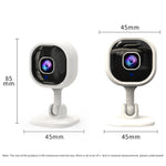 Telecamera WiFi Full HD 1080P con visione notturna e audio bidire