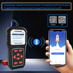KONNWE KW818 Strumenti diagnostici per rilevatore di guasti Bluetooth per auto OBD2, KW818