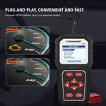 KONNWE KW818 Strumenti diagnostici per rilevatore di guasti Bluetooth per auto OBD2, KW818