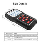 KONNWE KW818 Strumenti diagnostici per rilevatore di guasti Bluetooth per auto OBD2, KW818