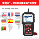 KONNWE KW818 Strumenti diagnostici per rilevatore di guasti Bluetooth per auto OBD2, KW818