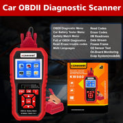 KONNWEI KW880 3 in 1 Diagnosi guasti OBD2 per auto + Tester batteria + Ripristino corrispondenza batteria, BK880