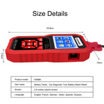 KONNWEI KW880 3 in 1 Diagnosi guasti OBD2 per auto + Tester batteria + Ripristino corrispondenza batteria, BK880