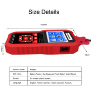 KONNWEI KW880 3 in 1 Diagnosi guasti OBD2 per auto + Tester batteria + Ripristino corrispondenza batteria, BK880