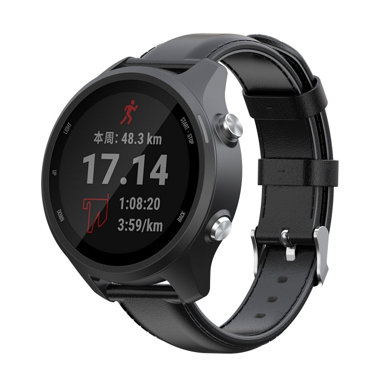 Per cinturino da polso di ricambio per cinturino da polso Garmin Vivoactive 3 Oil Wax in pelle di vitello