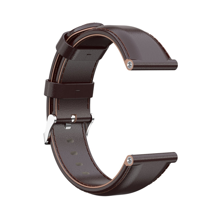 Per cinturino da polso di ricambio per cinturino da polso Garmin Vivoactive 3 Oil Wax in pelle di vitello