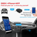 KONNWEI KW902 Bluetooth 5.0 OBD2 Strumenti di scansione diagnostica guasti auto Supporto IOS / Android