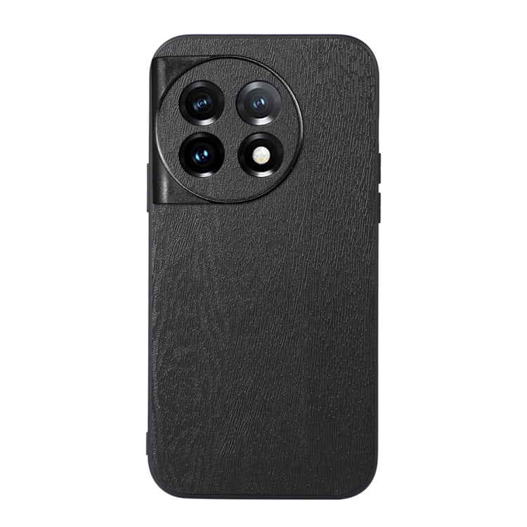 Custodia per telefono in PU con struttura in legno, For OnePlus 11, For OnePlus 11R/Ace 2, For Sony Xperia 1 V, For Samsung Galaxy A24 4G