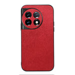 Custodia per telefono in PU con struttura in legno, For OnePlus 11, For OnePlus 11R/Ace 2, For Sony Xperia 1 V, For Samsung Galaxy A24 4G