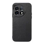Custodia per telefono in PU con struttura in legno, For OnePlus 11, For OnePlus 11R/Ace 2, For Sony Xperia 1 V, For Samsung Galaxy A24 4G