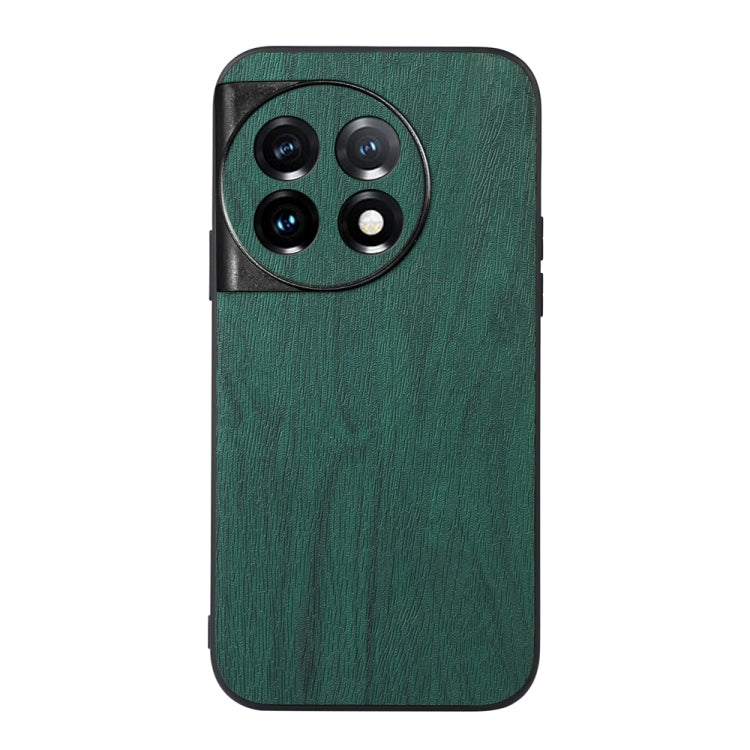 Custodia per telefono in PU con struttura in legno, For OnePlus 11, For OnePlus 11R/Ace 2, For Sony Xperia 1 V, For Samsung Galaxy A24 4G