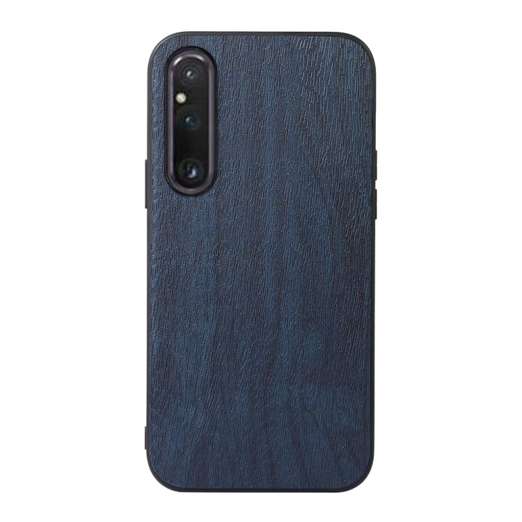 Custodia per telefono in PU con struttura in legno, For OnePlus 11, For OnePlus 11R/Ace 2, For Sony Xperia 1 V, For Samsung Galaxy A24 4G