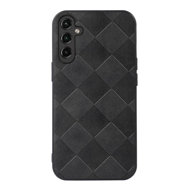 Custodia per telefono in PU scozzese intrecciata, For OnePlus 11, For OnePlus 11R/Ace 2, For Samsung Galaxy A24 4G
