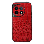 Custodia per telefono in vera pelle con trama di coccodrillo, For OnePlus 11, For OnePlus 11R/Ace 2, For Sony Xperia 1 V, For Samsung Galaxy A24 4G