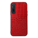 Custodia per telefono in vera pelle con trama di coccodrillo, For OnePlus 11, For OnePlus 11R/Ace 2, For Sony Xperia 1 V, For Samsung Galaxy A24 4G