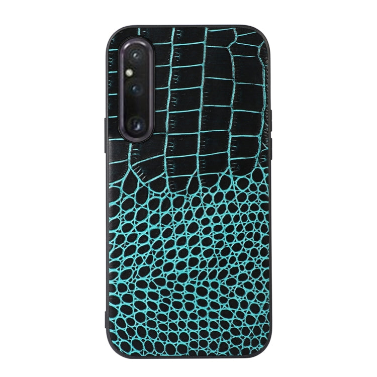 Custodia per telefono in vera pelle con trama di coccodrillo, For OnePlus 11, For OnePlus 11R/Ace 2, For Sony Xperia 1 V, For Samsung Galaxy A24 4G