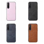 Custodia per telefono PU in pelle bovina, For Sony Xperia 1 V, For Samsung Galaxy A24 4G