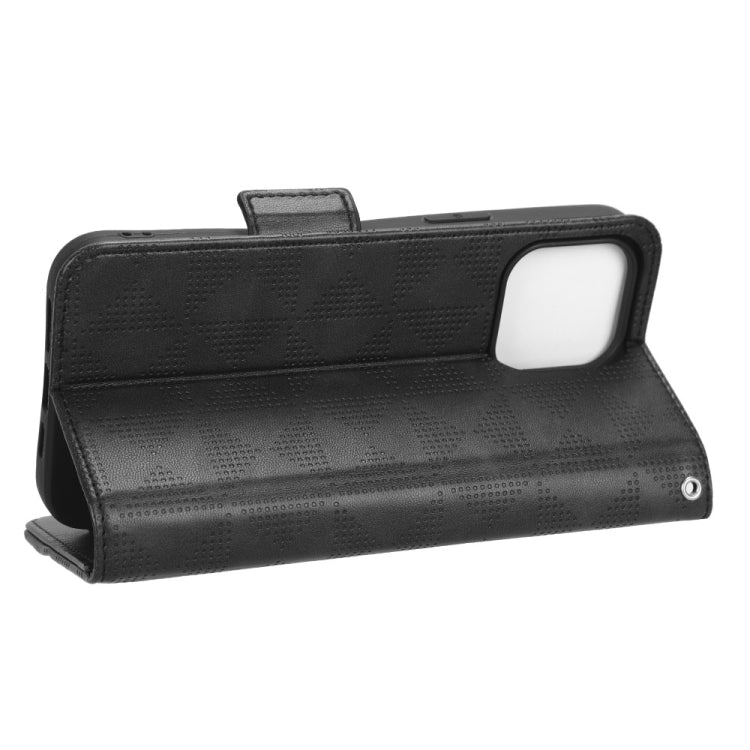 Custodia per telefono in pelle a triangolo simmetrico, For iPhone 14 Pro Max, For iPhone 14 Pro, For iPhone 14, For iPhone 14 Plus